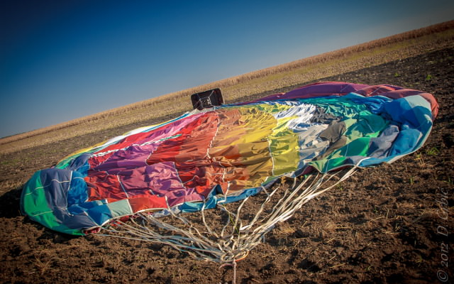 Jedna na dan, 11. septembar 2012: balon, ukroćen posle leta...
